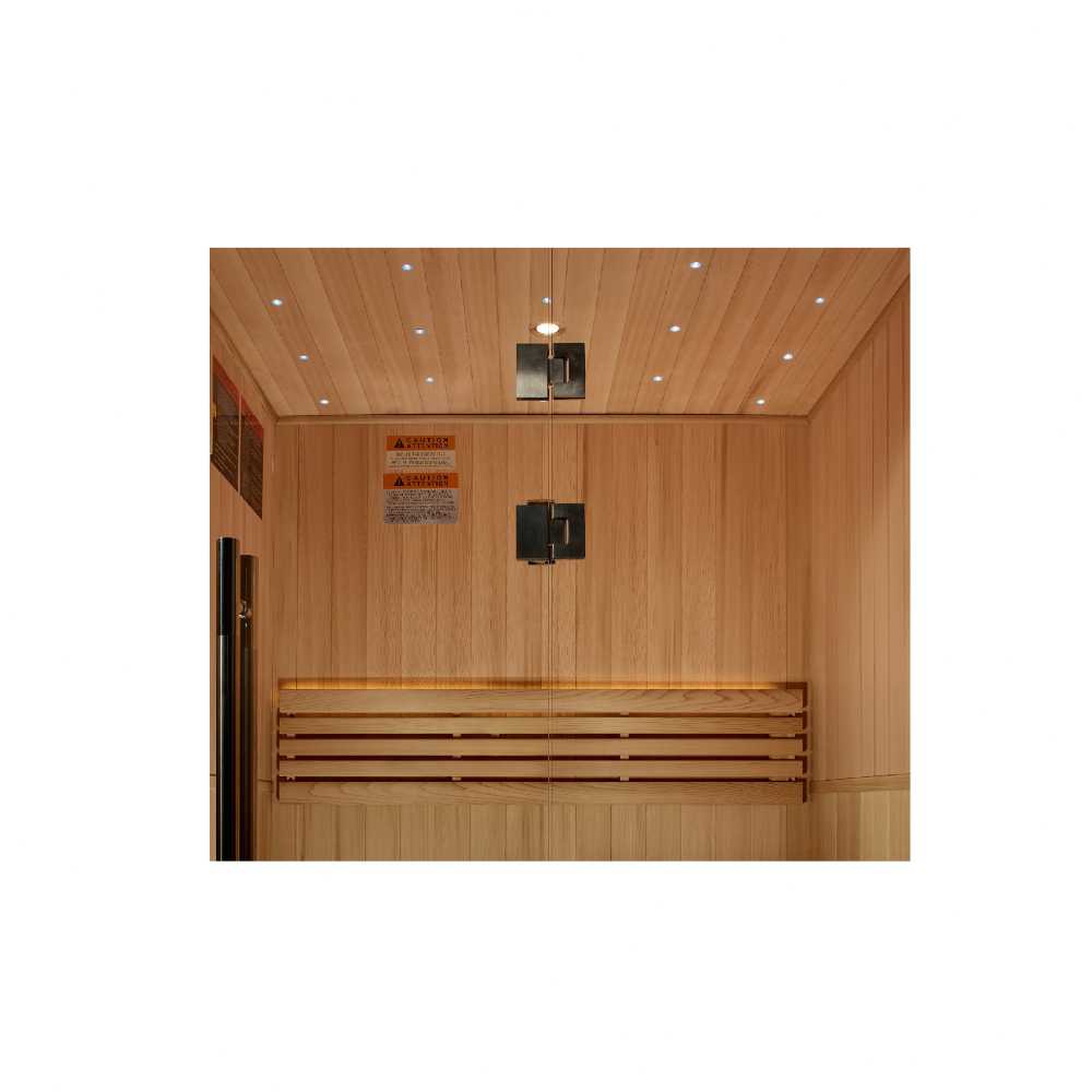 Golden Designs Sundsvall 1-2 Person Traditional Sauna - Image 4
