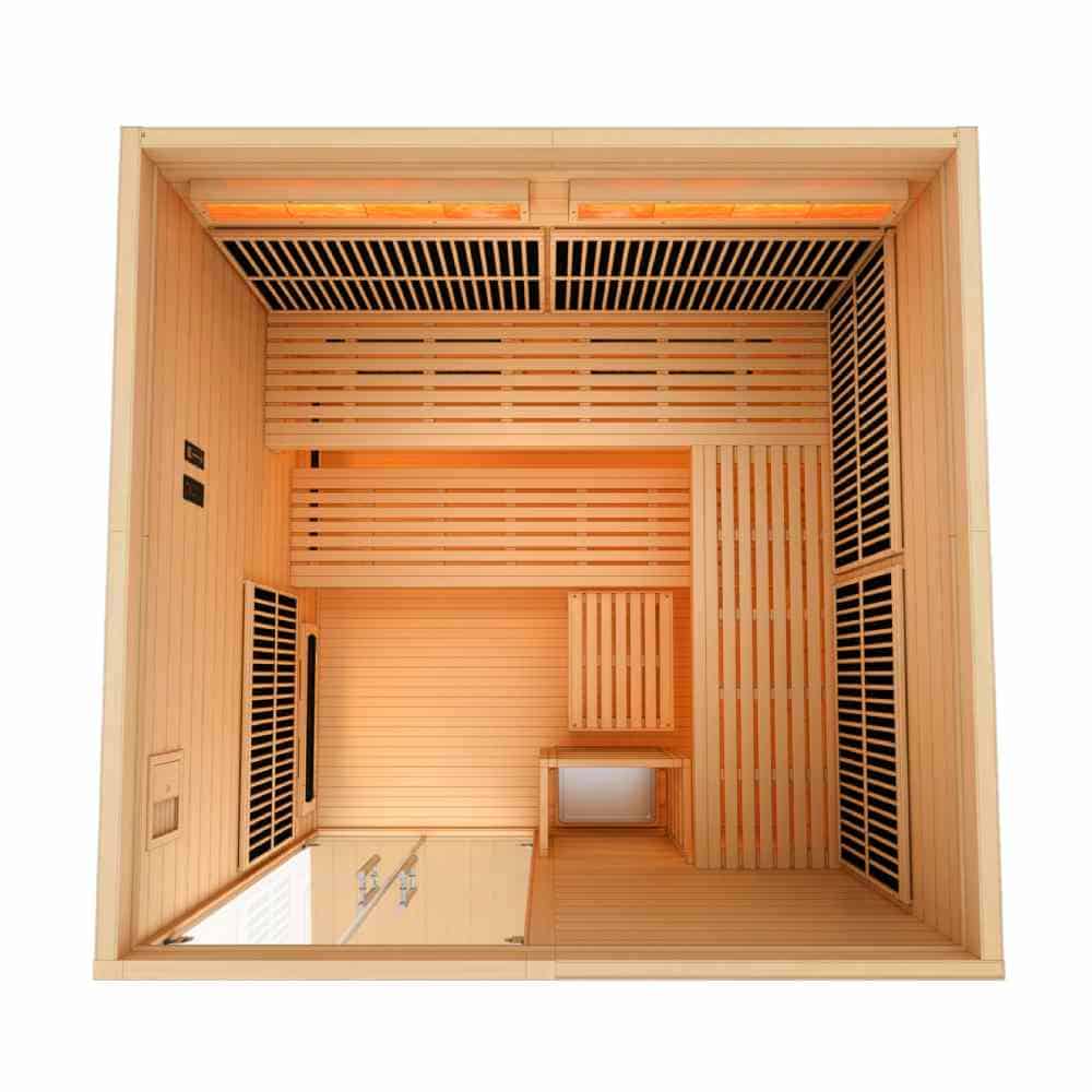 Golden Designs Toledo 4-6 Person Hybrid Sauna - Image 5