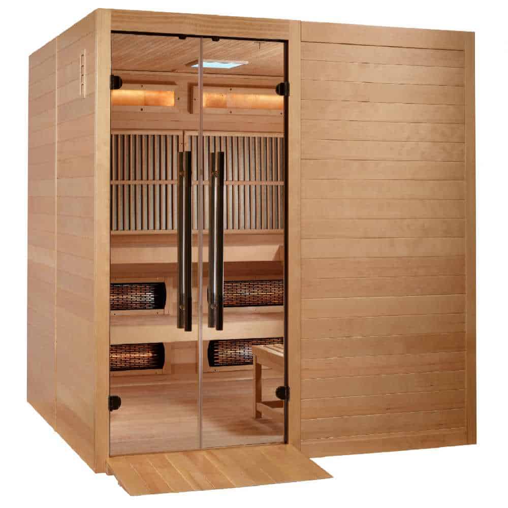 Golden Designs Toledo 4-6 Person Hybrid Sauna - Image 2