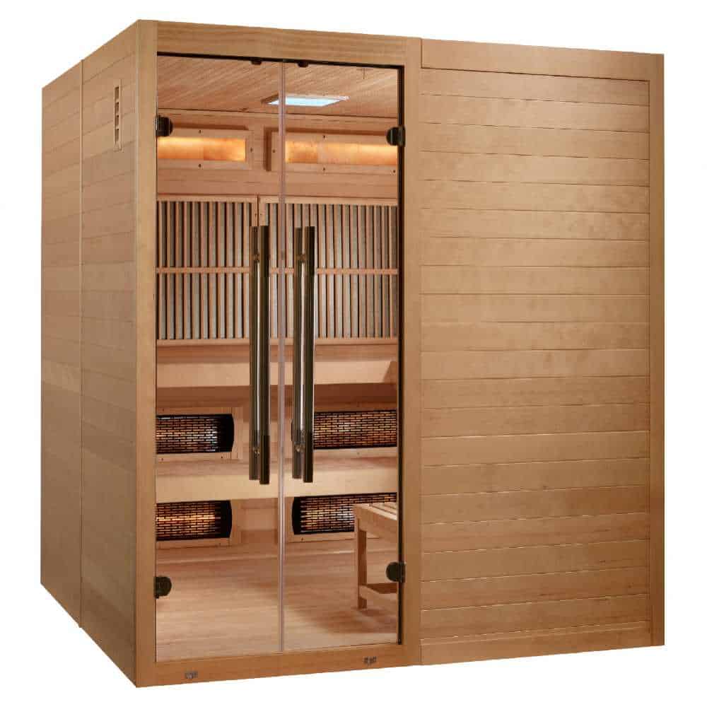 Golden Designs Toledo 4-6 Person Hybrid Sauna