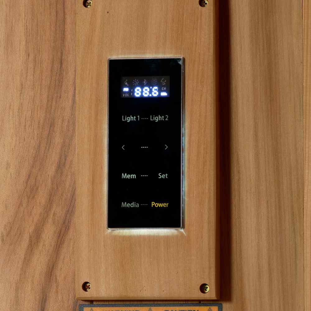 Golden Designs Copenhagen 2-3 Person Traditional Sauna - Image 6