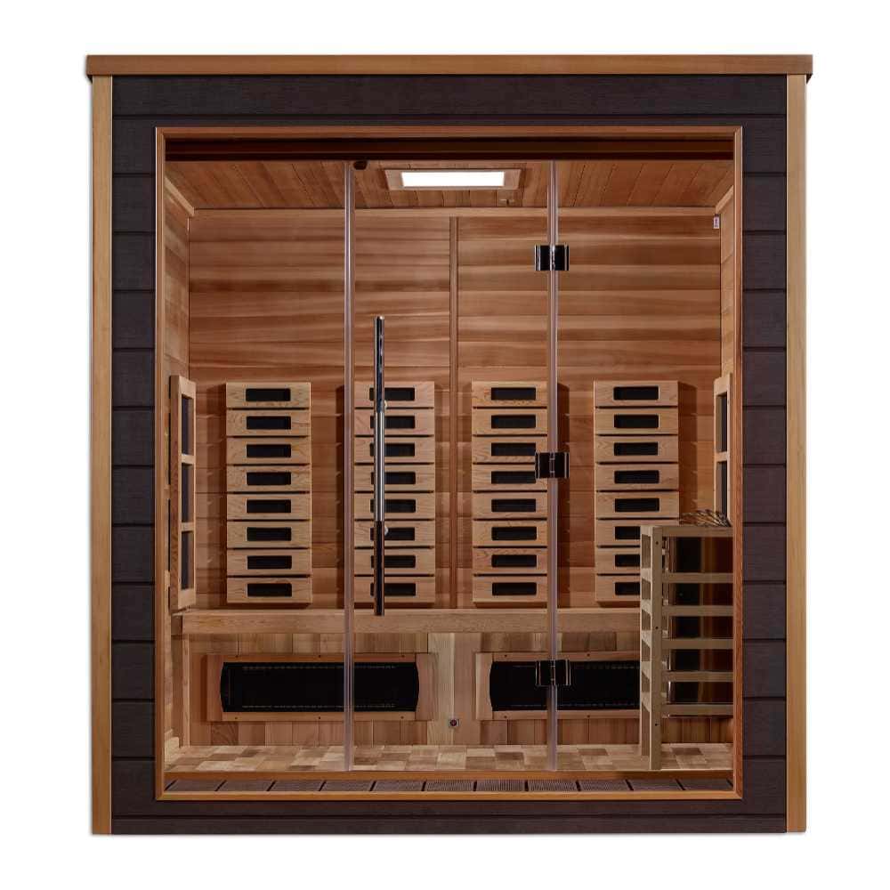 Golden Designs Visby 1-3 Person Hybrid Sauna - Image 2