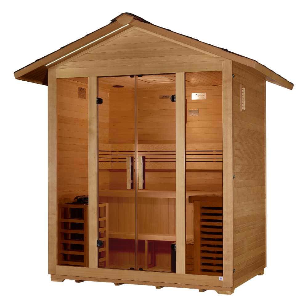 Golden Designs Vorarlberg 4-5 Person Traditional Sauna - Image 4