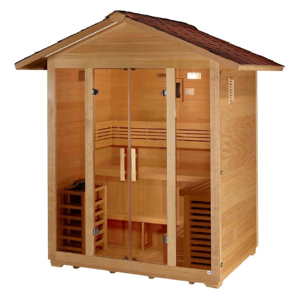 Golden Designs Vorarlberg 4-5 Person Traditional Sauna - Image 3