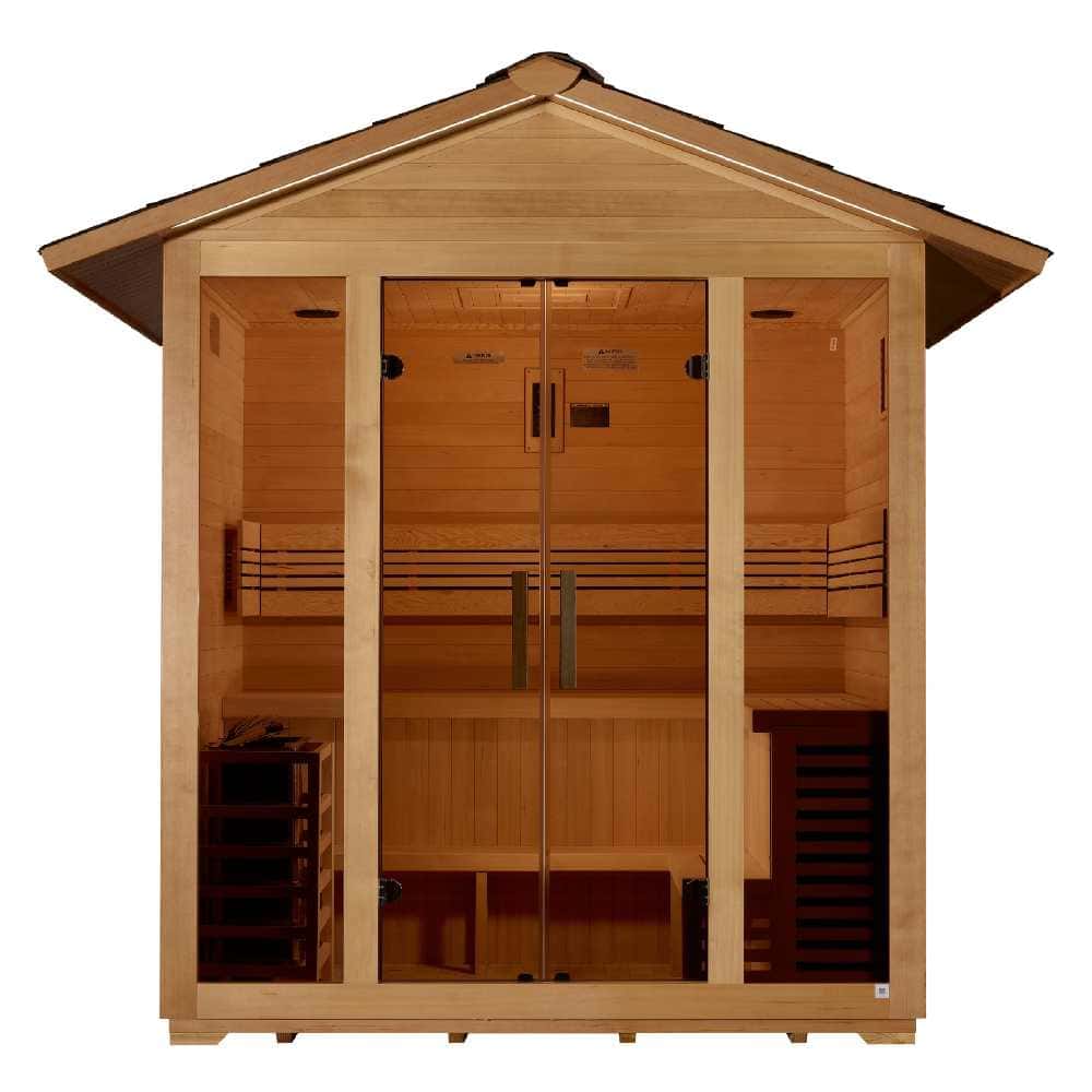 Golden Designs Vorarlberg 4-5 Person Traditional Sauna - Image 2