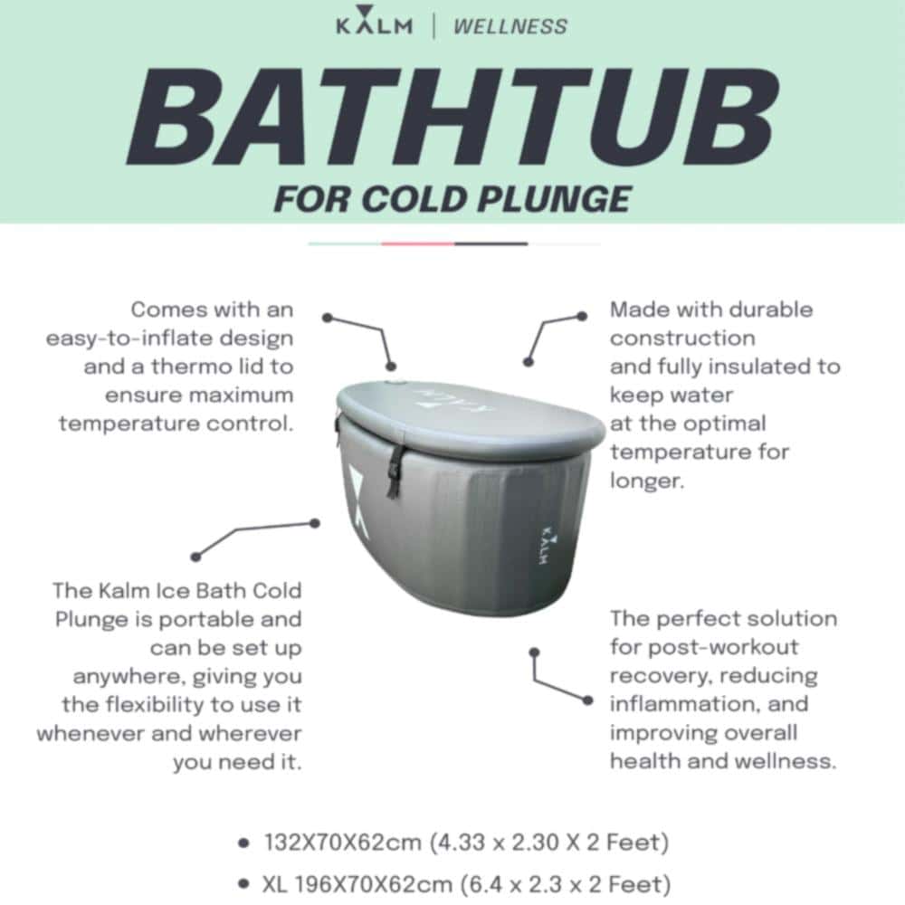 Kalm Ice Bath Cold Plunge Tub - Image 18
