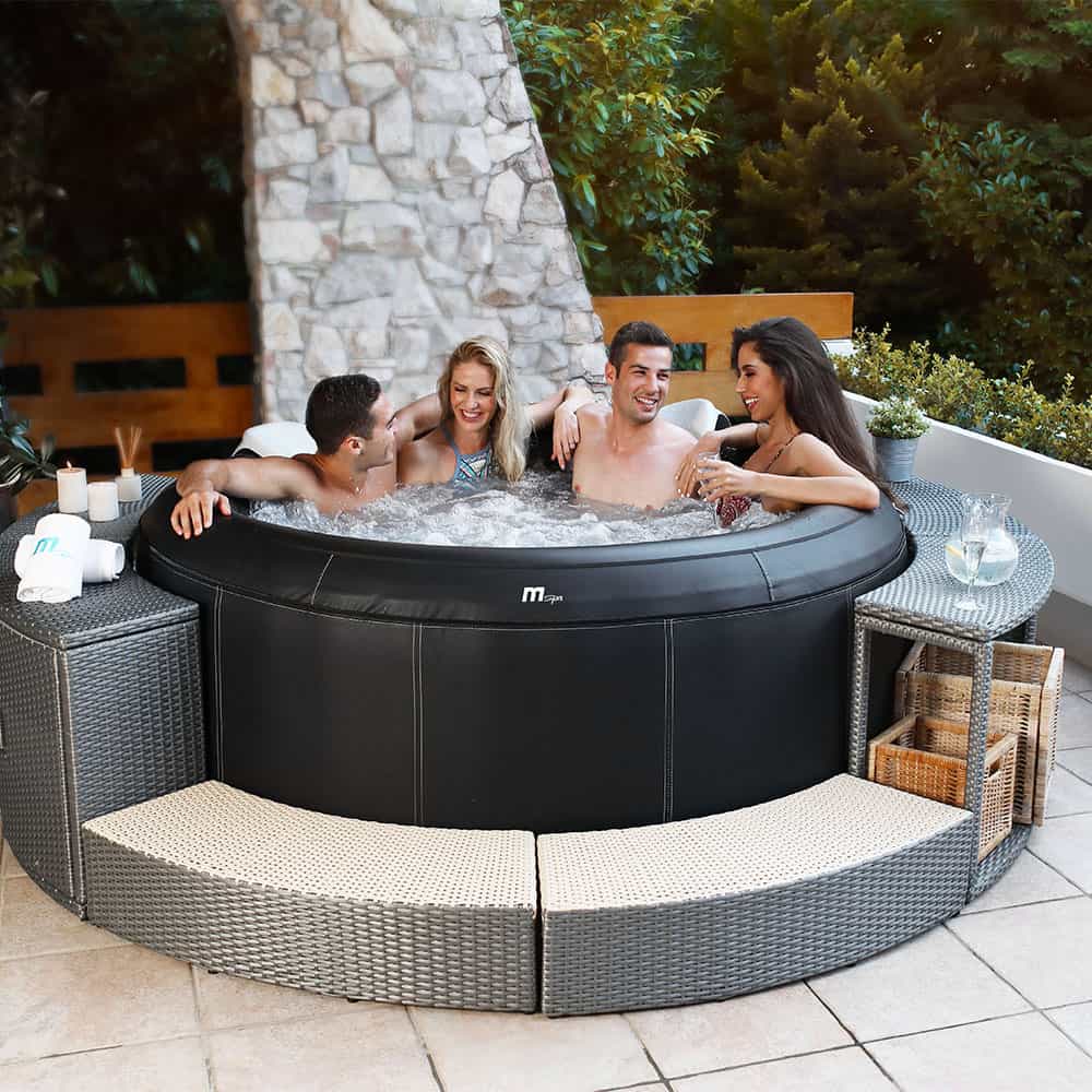 MSpa Premium Camaro Inflatable 6-Person Plug-and-Play Hot Tub - Image 4