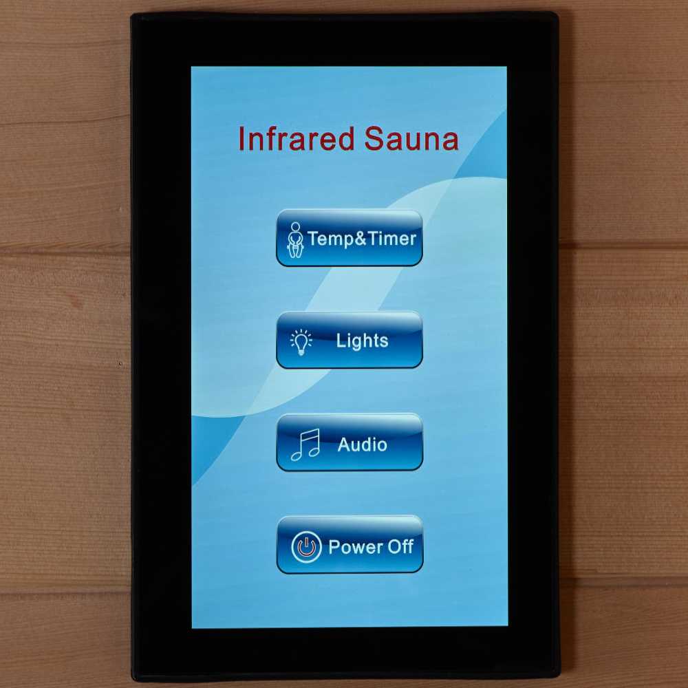 Maxxus 3-4 Person Low EMF FAR Infrared Sauna (Red Cedar) - Image 6