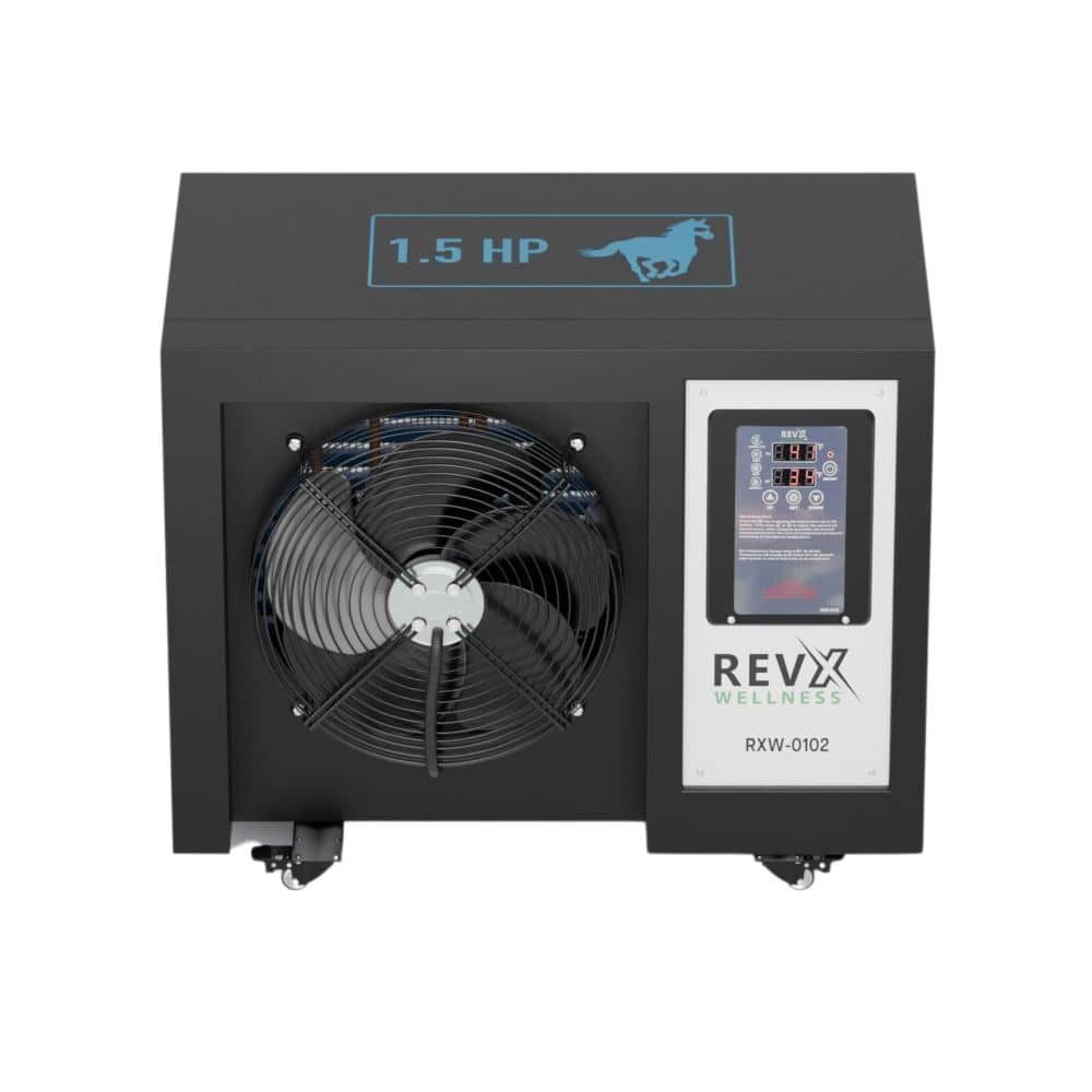 RevX Wellness 1.5 HP Water Chiller Bundle - Image 2