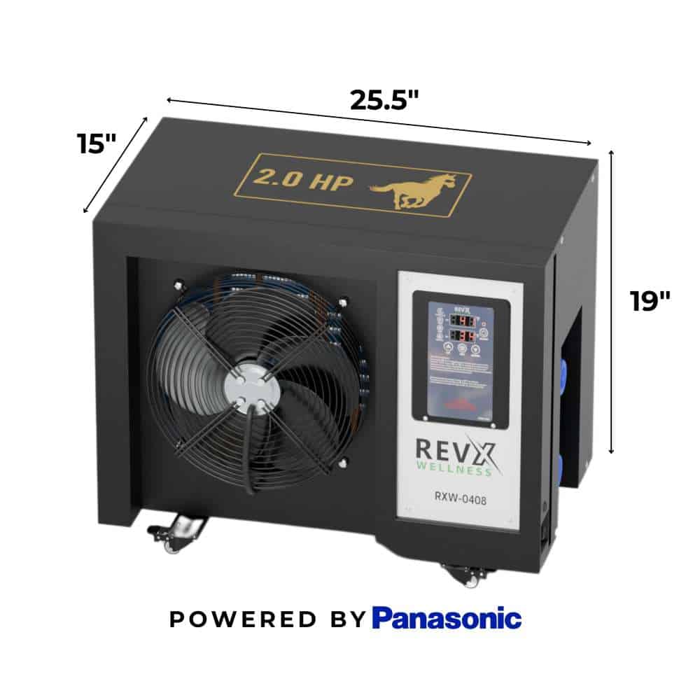 RevX Wellness 2 HP Water Chiller Bundle - Image 3