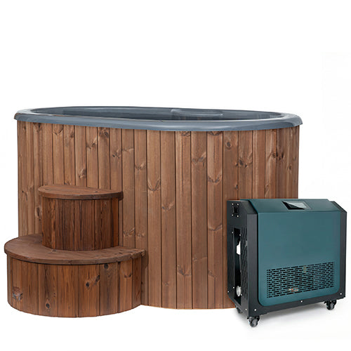 SaunaLife S2 Two-Person Cold Plunge Tub