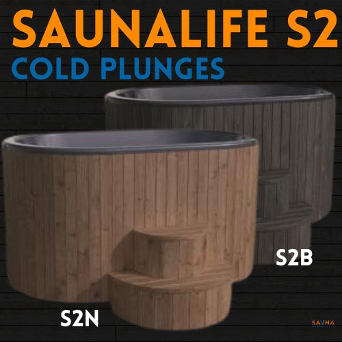 SaunaLife S2 Two-Person Cold Plunge Tub