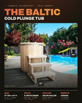 The Baltic Plunge Tub by Dundalk Leisurecraft, dimensions and key specs
