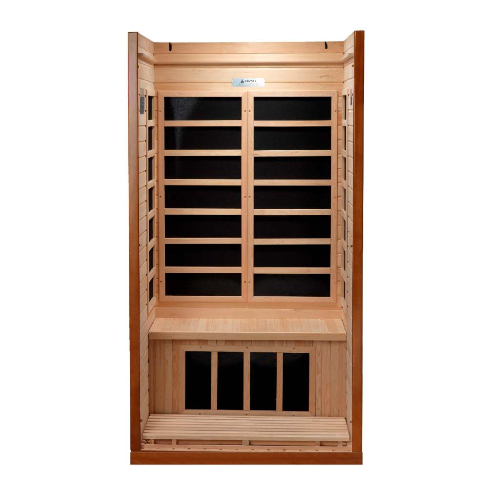 Dynamic Barcelona Elite 1-2-Person Ultra Low EMF FAR Infrared Sauna - Image 4