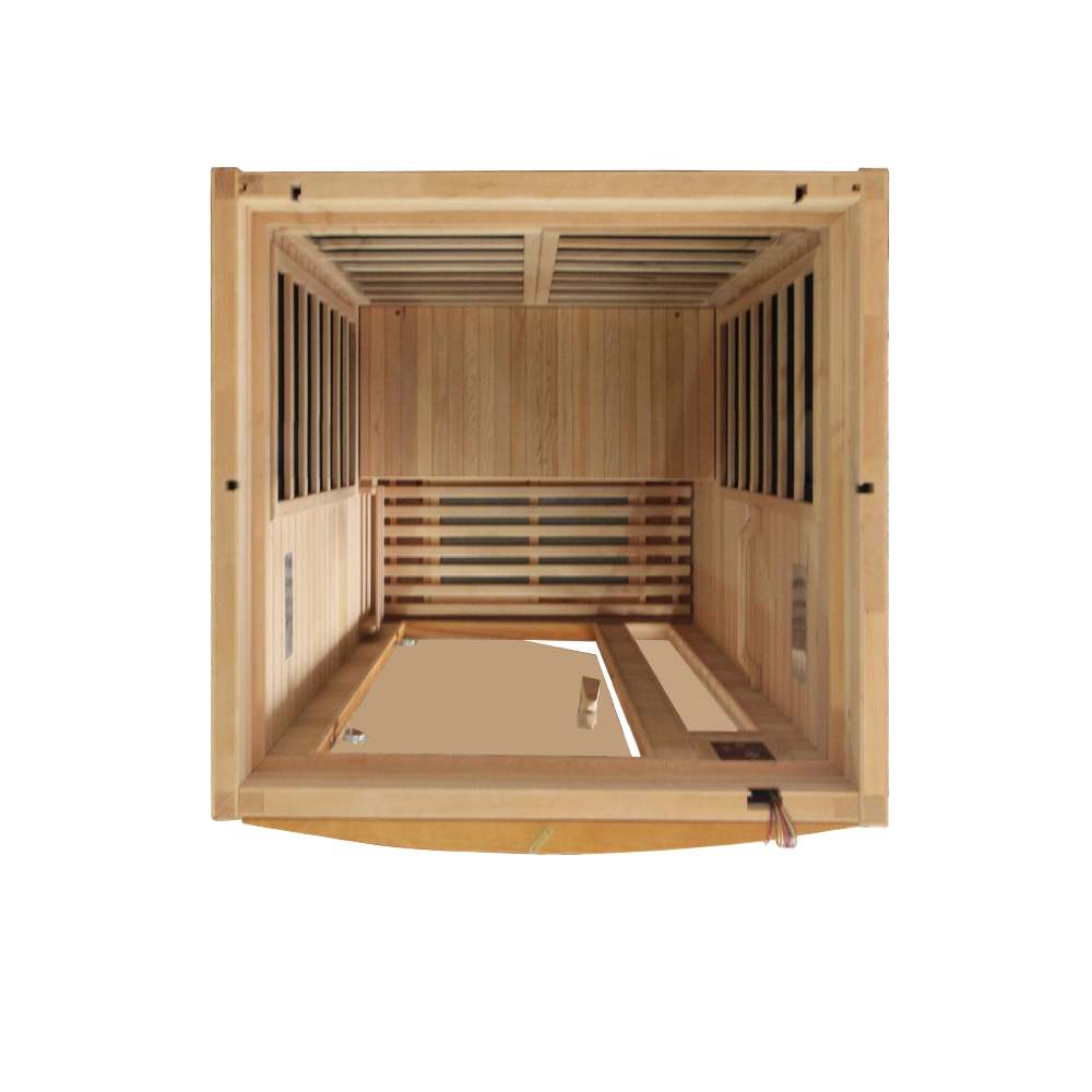 Dynamic Barcelona Elite 1-2-Person Ultra Low EMF FAR Infrared Sauna - Image 5