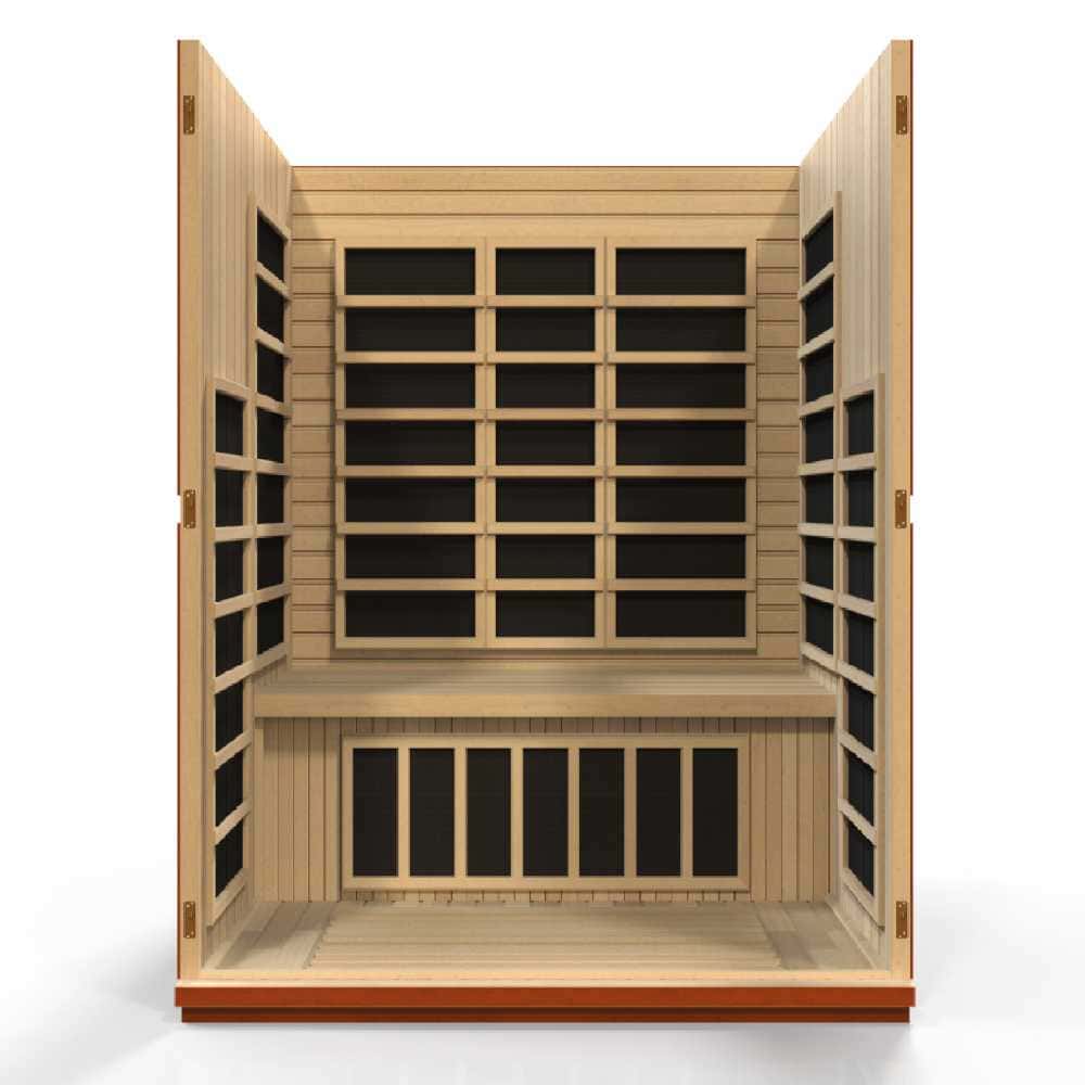 Dynamic Bellagio 2-3 Person Low EMF FAR Infrared Sauna - Image 4
