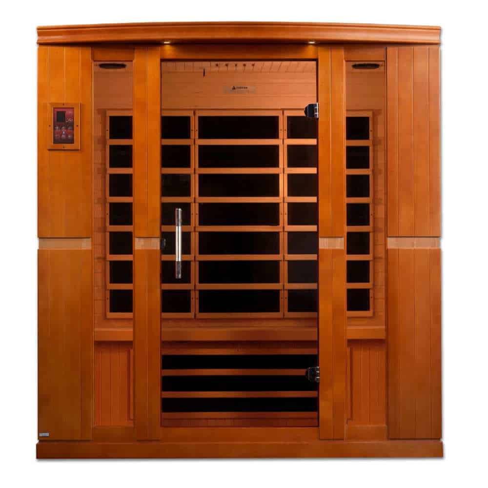 Dynamic Bergamo 2-4 Person Low EMF FAR Infrared Sauna - Image 2