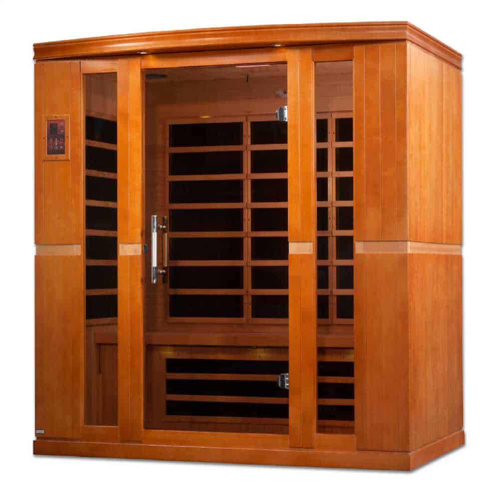 Dynamic Bergamo 2-4 Person Low EMF FAR Infrared Sauna - Image 3