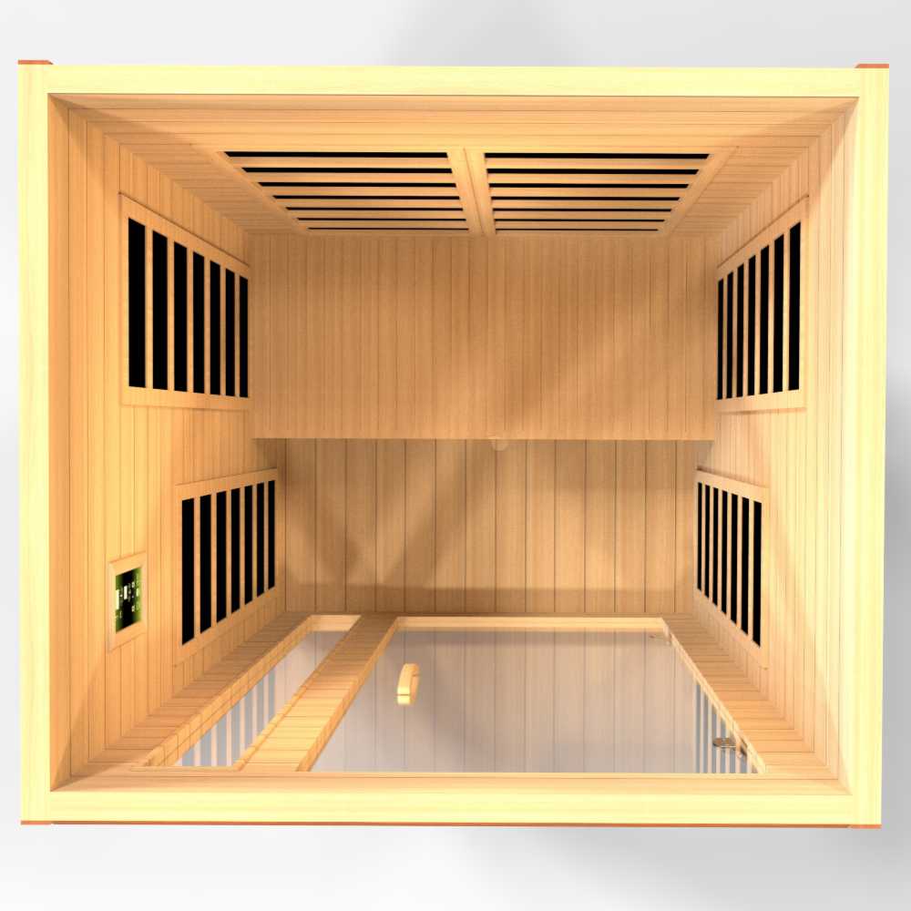 Dynamic Cordoba 1-2 Person Low EMF FAR Infrared Sauna - Image 5