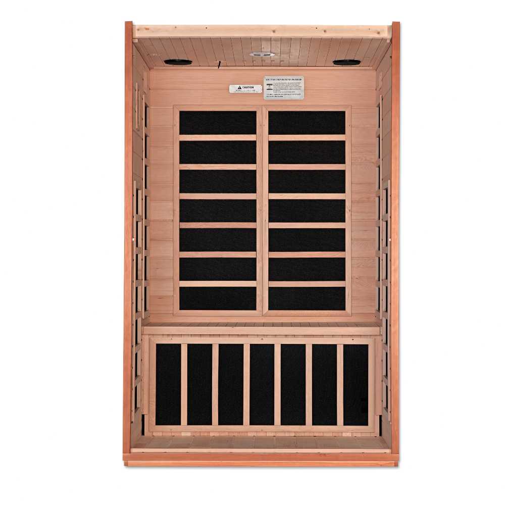 Dynamic Cordoba 1-2 Person Low EMF FAR Infrared Sauna - Image 4