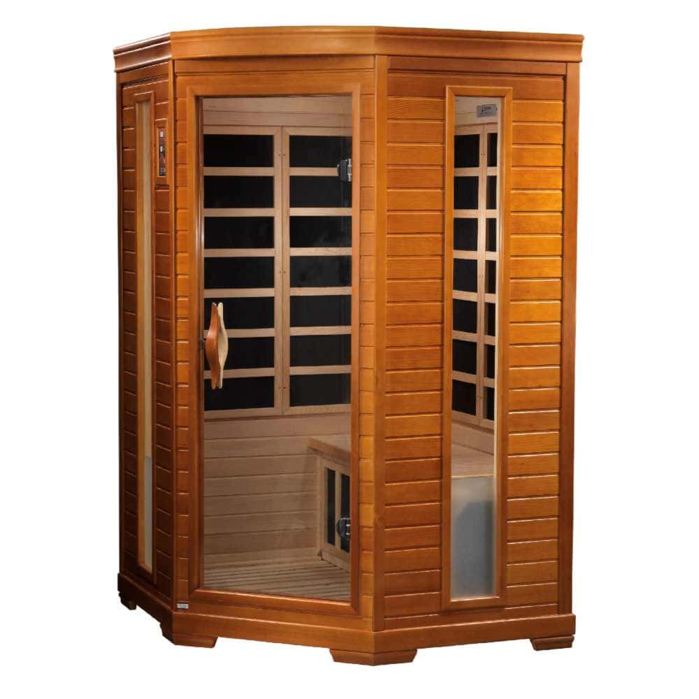 Dynamic Heming Elite 1-2 Person Corner Ultra Low EMF FAR Infrared Sauna - Image 2