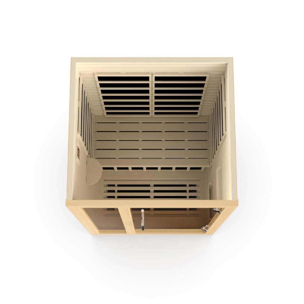 Dynamic Llumeneres Elite 1-2 Person Ultra Low EMF FAR Infrared Sauna - Image 6