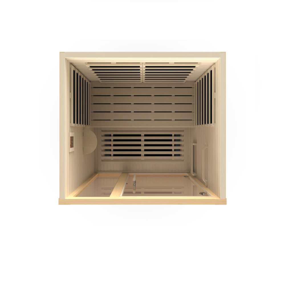Dynamic Llumeneres Elite 1-2 Person Ultra Low EMF FAR Infrared Sauna - Image 5