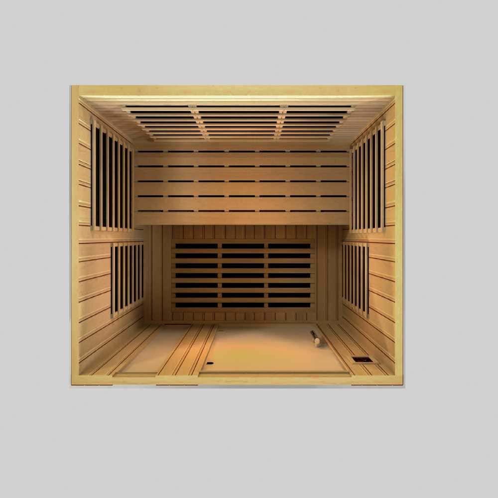 Dynamic Lugano 2-3 Person Low EMF FAR Infrared Sauna - Image 6