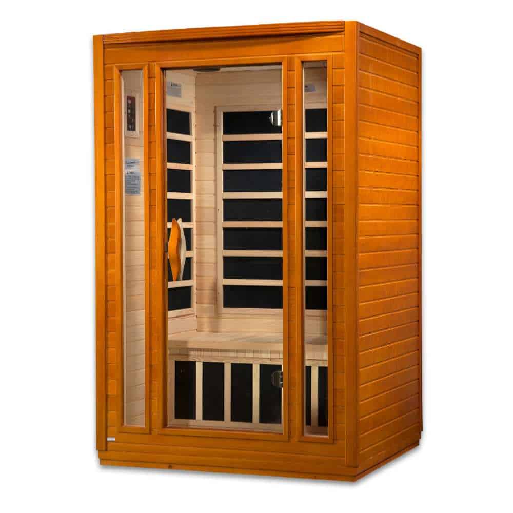 Dynamic San Marino 1-2-Person Low EMF FAR Infrared Sauna - Image 3