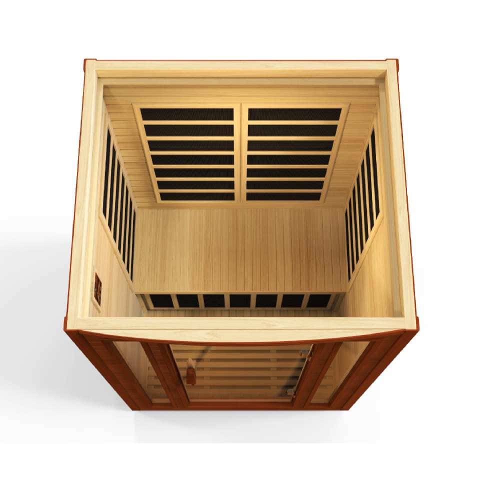 Dynamic San Marino 1-2-Person Low EMF FAR Infrared Sauna - Image 5