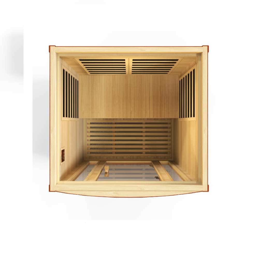 Dynamic San Marino Elite 1-2 Person Ultra Low EMF FAR Infrared Sauna - Image 6