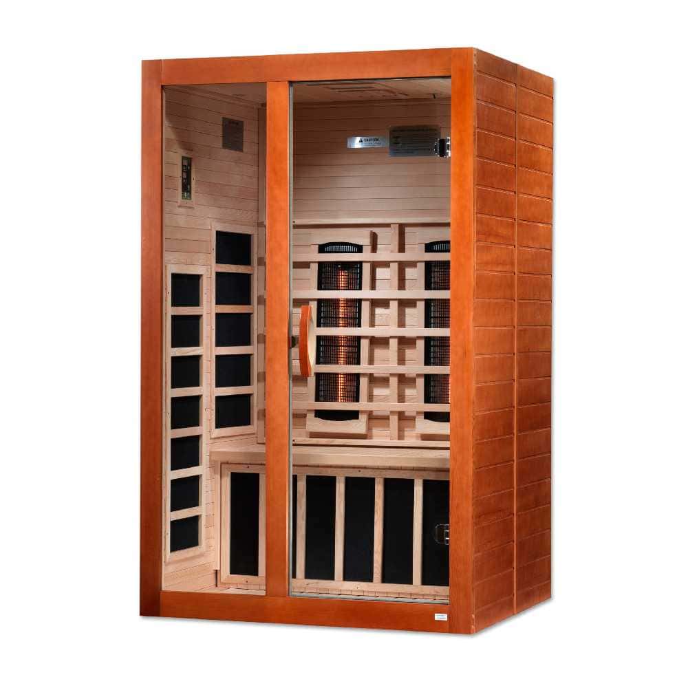 Dynamic Santiago 1-2 Person Full Spectrum Near Zero EMF FAR Infrared Sauna - Image 3