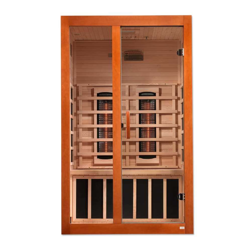 Dynamic Santiago 1-2 Person Full Spectrum Near Zero EMF FAR Infrared Sauna - Image 2