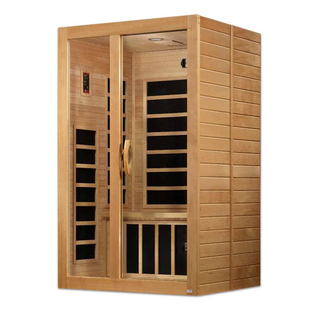 Dynamic Santiago 1-2 Person Low EMF FAR Infrared Sauna - Image 3