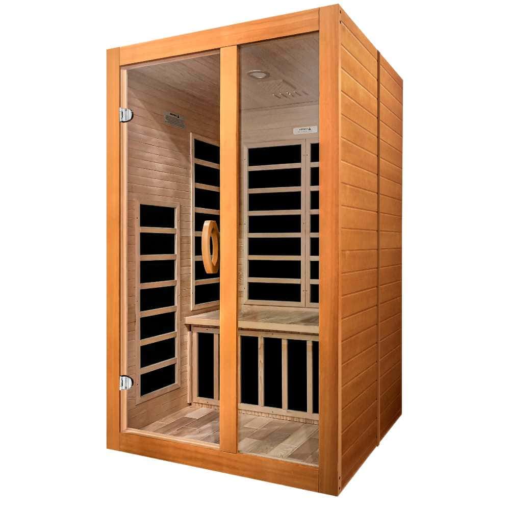 Dynamic Santiago Elite 1-2 Person Ultra Low EMF FAR Infrared Sauna - Image 3