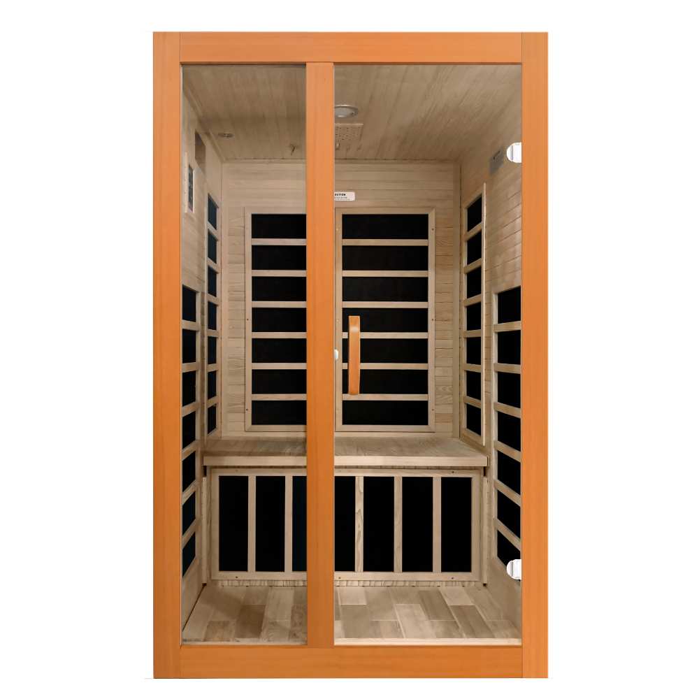 Dynamic Santiago Elite 1-2 Person Ultra Low EMF FAR Infrared Sauna - Image 2