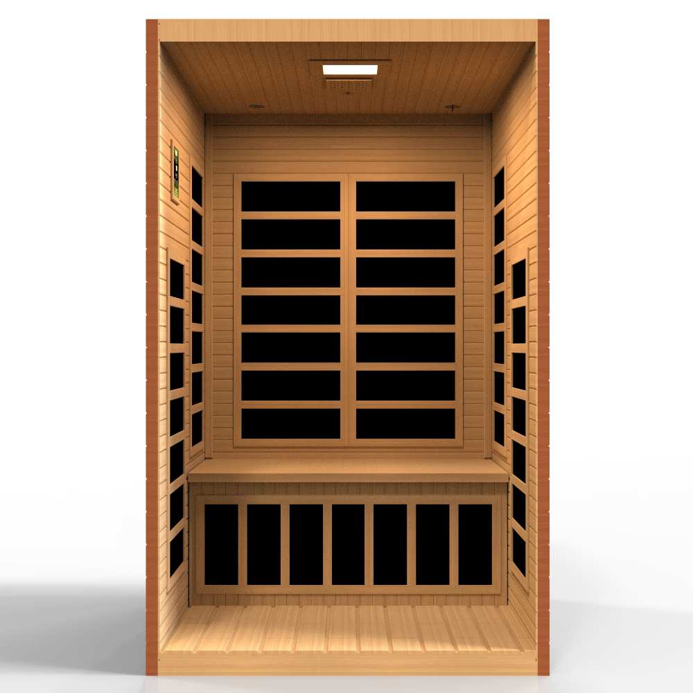 Dynamic Santiago Elite 1-2 Person Ultra Low EMF FAR Infrared Sauna - Image 4