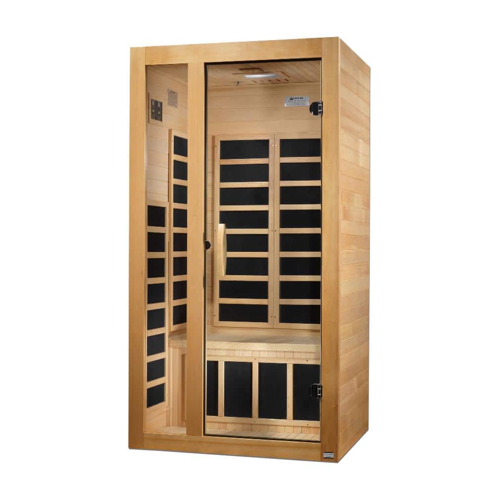 Dynamic Gracia 1-2 Person Low EMF FAR Infrared Sauna - Image 3