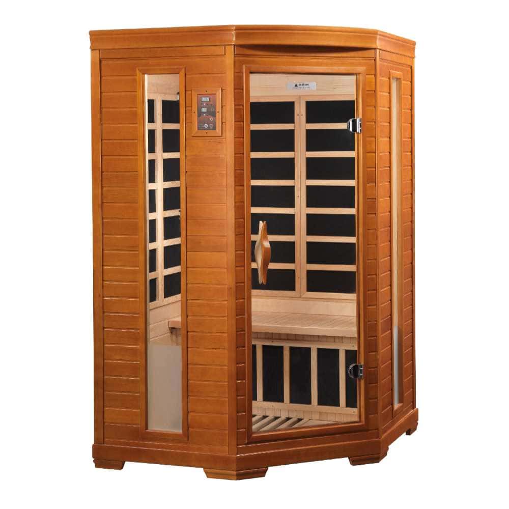 Dynamic Heming Elite 1-2 Person Corner Ultra Low EMF FAR Infrared Sauna