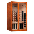 Dynamic Santiago 1-2 Person Full Spectrum Near Zero EMF FAR Infrared Sauna