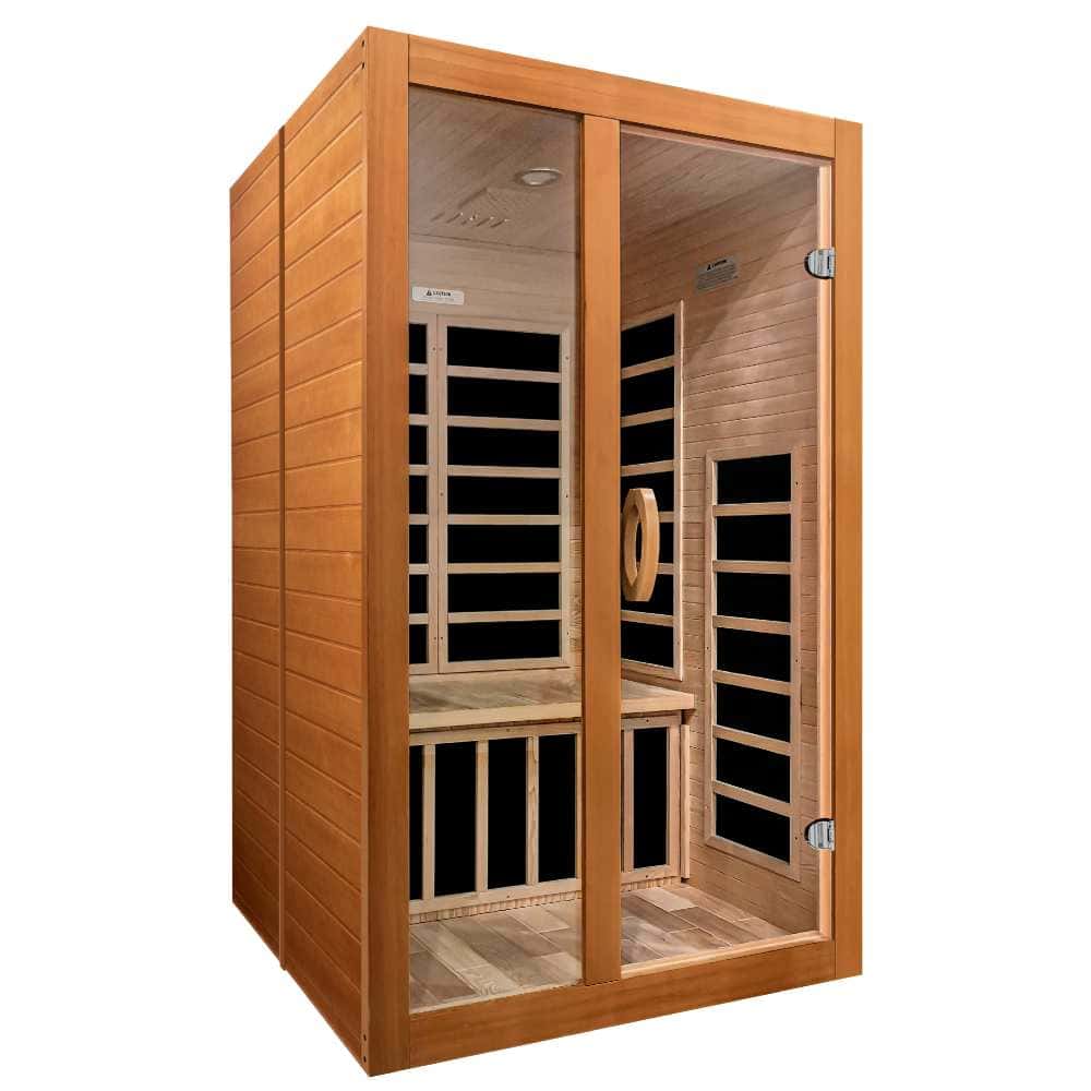 Dynamic Santiago Elite 1-2 Person Ultra Low EMF FAR Infrared Sauna