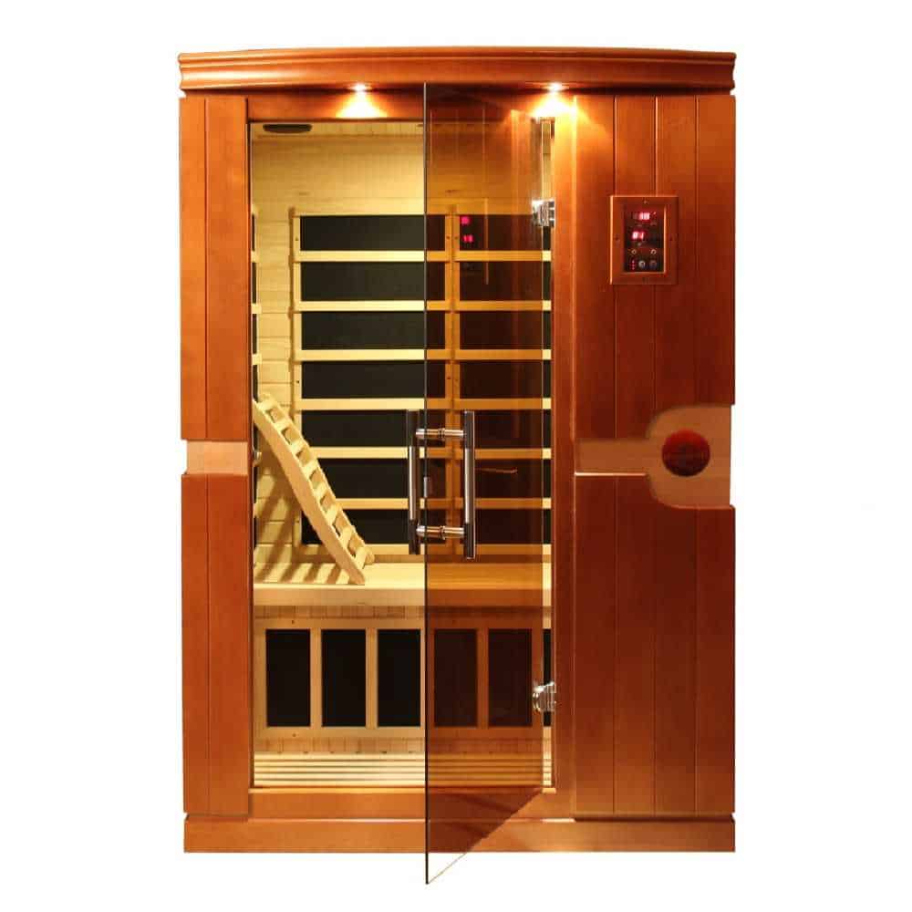 Dynamic Venice 1-2 Person Low EMF FAR Infrared Sauna - Image 3