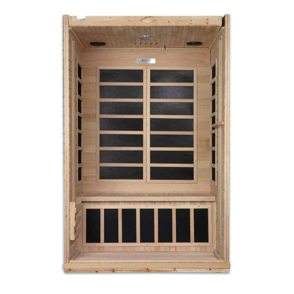 Dynamic Venice 1-2 Person Low EMF FAR Infrared Sauna - Image 5