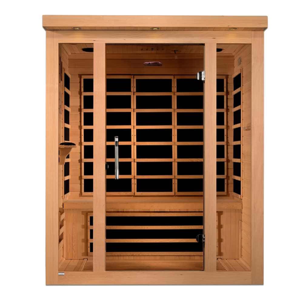 Dynamic Vila Elite 2-3 Person Ultra Low EMF FAR Infrared Sauna - Image 2