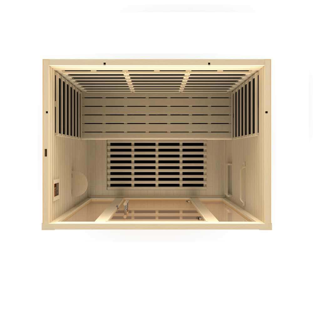 Dynamic Vila Elite 2-3 Person Ultra Low EMF FAR Infrared Sauna - Image 5