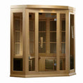 Maxxus 2-3 Person Corner Low EMF FAR Infrared Sauna