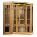 Maxxus 2-3 Person Corner Near Zero EMF FAR Infrared Sauna