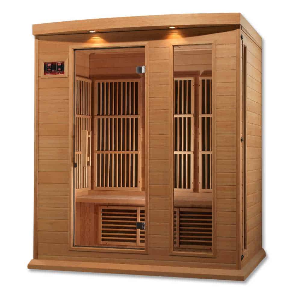 Maxxus 2-3 Person Low EMF FAR Infrared Sauna - Image 3