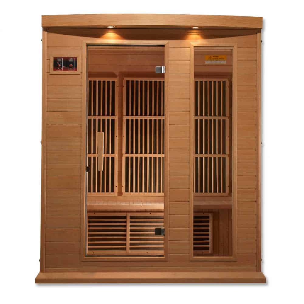 Maxxus 2-3 Person Low EMF FAR Infrared Sauna - Image 2