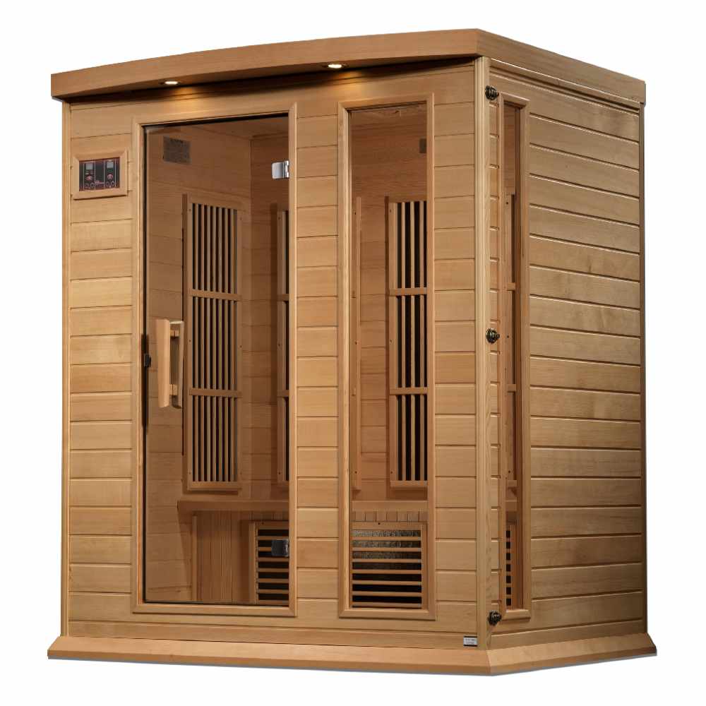 Maxxus 2-3 Person Near Zero EMF FAR Infrared Sauna - Image 3